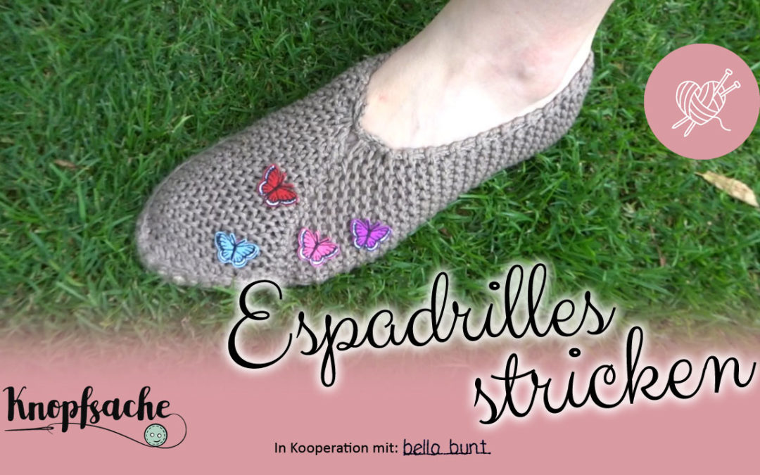 Espadrilles stricken