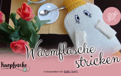 Wärmeflasche stricken