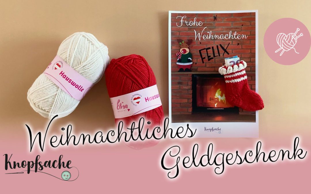 Weihnachtliches Geldgeschenk